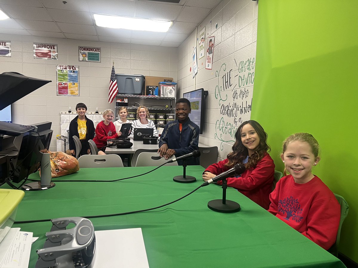 Our Buzz crew had to work through A LOT of technical difficulties this week, but they rolled with it and ended the week smiling! <a href="/MaryBAustin/">Mary B. Austin Elementary</a> <a href="/mcpsstech/">MCPSS Information Tech Dept.</a>