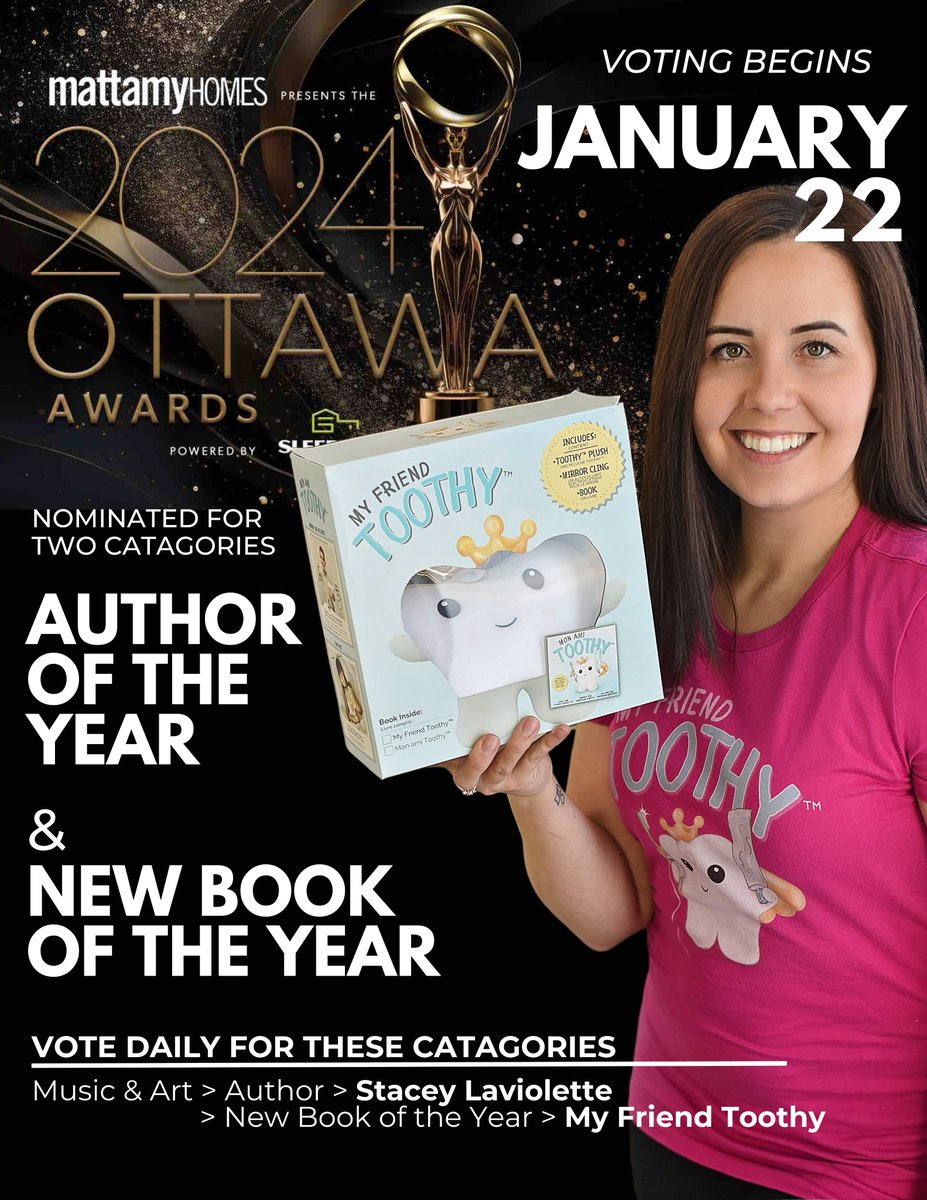MyFriendToothy's tweet photo. 🙏 Friends, I've got a heartfelt request! Could you spare a moment to vote for me in the Faces Magazine Awards? I'm nominated for Best Author of the Year and Best New Book of the Year for 'My Friend Toothy.' Your support can make a huge difference! https://t.co/qTO6YIorCO