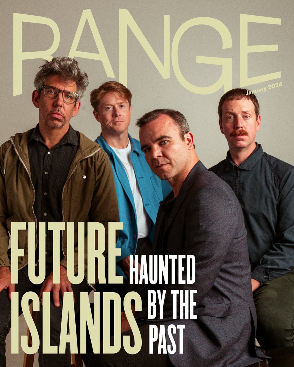 Happy release day to our January cover stars, @futureislands! Their new album is out now via @4ad. readrange.com/future-islands…