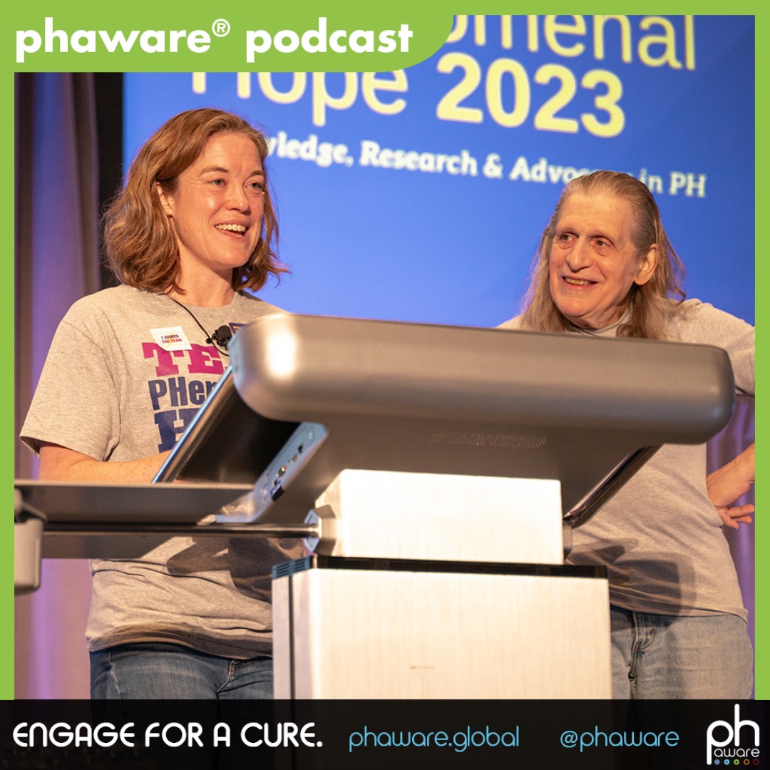 Thanks to our friends at @Phaware for hosting our founder Dr. Patricia George & Board Chair Dr. Hap Farber to discuss takeaways from PHenomenal Hope 2023: Knowledge, Research & Advocacy in PH and our research award program oembed.libsyn.com/embed?item_id=…