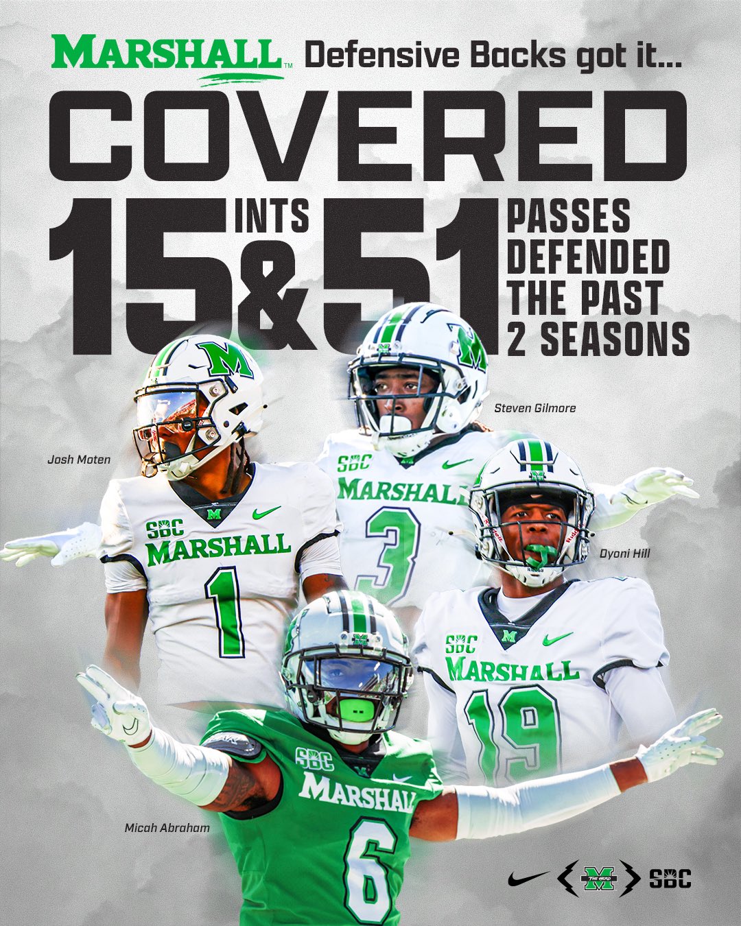 Marshall football clearance schedule