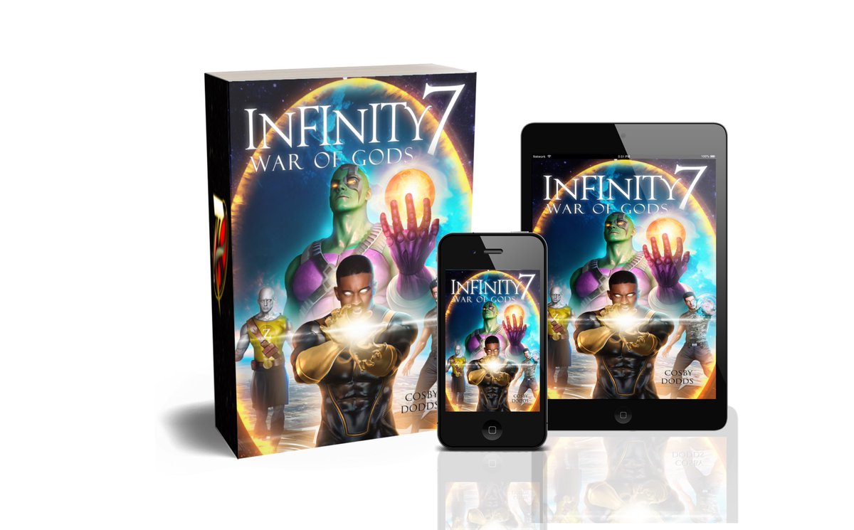 We did it!!! LITERARY TITAN AND LITPICK 
AGREE INFINITY 7: BOOK 2 WAR OF GODS IS TOP-NOTCH STORYTELLING  *Available in E-book &amp; Paperback <a href="/BraxtonACosby/">Braxton Cosby</a> <a href="/NewAge_Heroes/">NewAgeSuperheroes</a> mailchi.mp/cosbymediaprod…