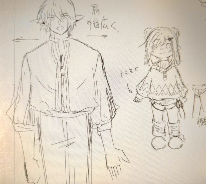 平成とか、昭和後期の少女漫画の中に出てくる男がしてる服装が好きですって話をしてました 