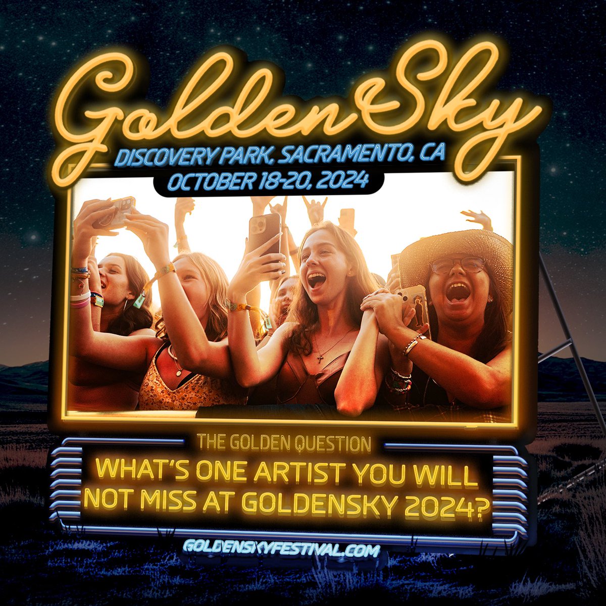 We’re already planning our GoldenSky must-sees (hint hint: it’s everyone😉)