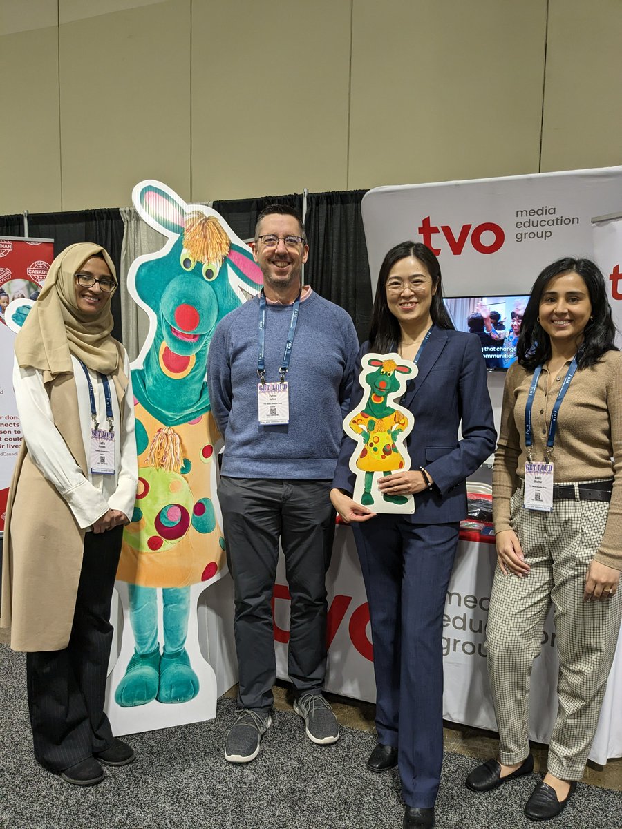 sadia_h97's tweet photo. The TVO Outreach and Mathify teams had a wonderful time at #OLASC 2024! Two days well-spent promoting FREE TVO digital learning resources to librarians across Ontario! See you next year @ONLibraryAssoc
@TVOMathify https://t.co/rSfDmxX9hB