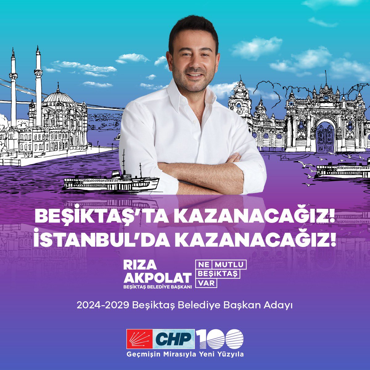 Değerli Beşiktaşlılar,

Beş yıl boyunca, uluslararası birçok konuda örnek gösterilen, ülkemizin en değerlilerinden, İstanbul’un en güzel ilçelerinden biri olan Beşiktaş’ı birlikte yönettik. 

Olağandışı gelişmelerin yaşandığı bu beş yıl boyunca uzun süre evlerimizden