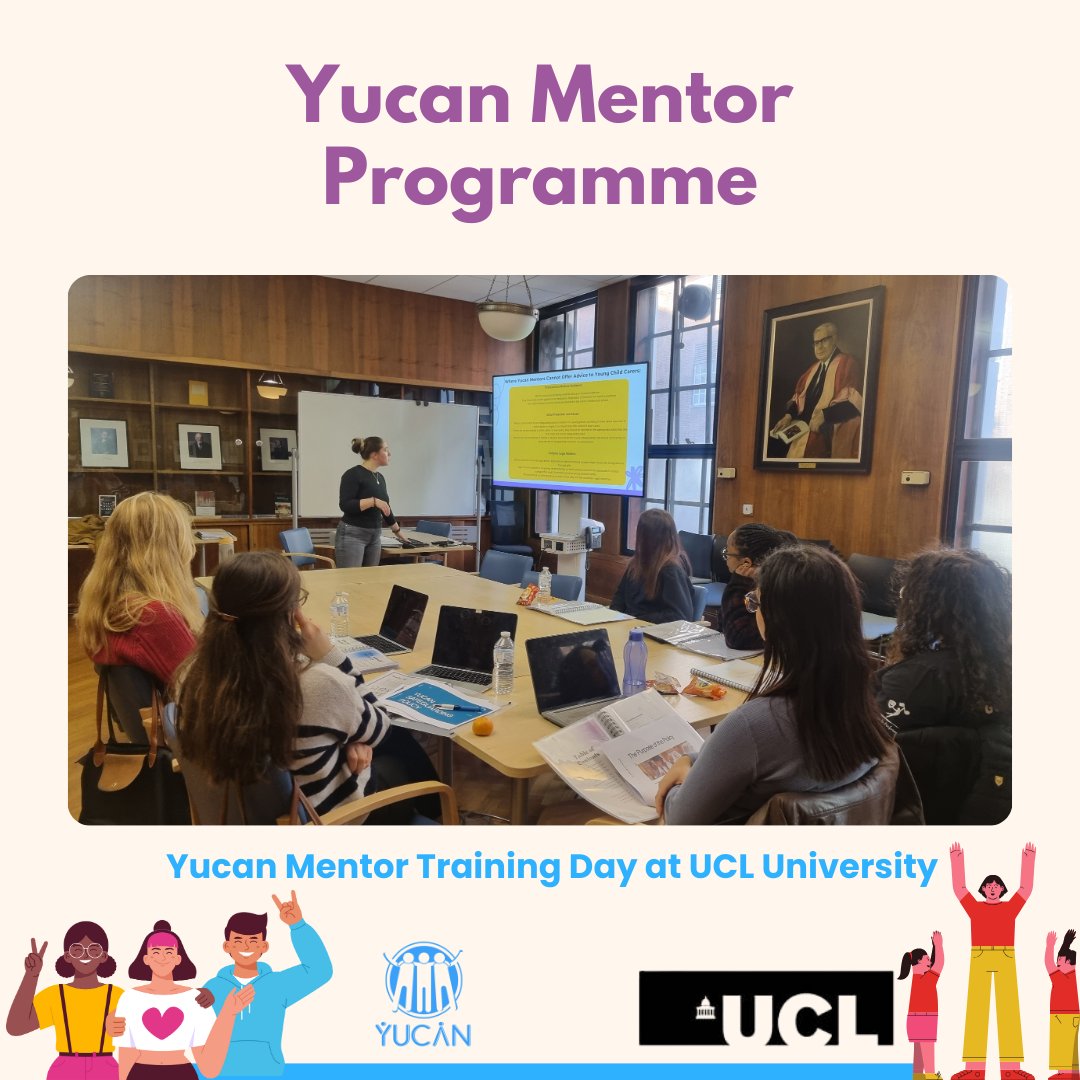 #YucanMentor Programme!

Today, we facilitated our Yucan Mentor Training for our amazing student mentors who will be volunteering their time to support us with our Yucan Mentor programme, partnered with <a href="/ucl/">UCL</a> University.

We look forward to supporting more young carers and youth