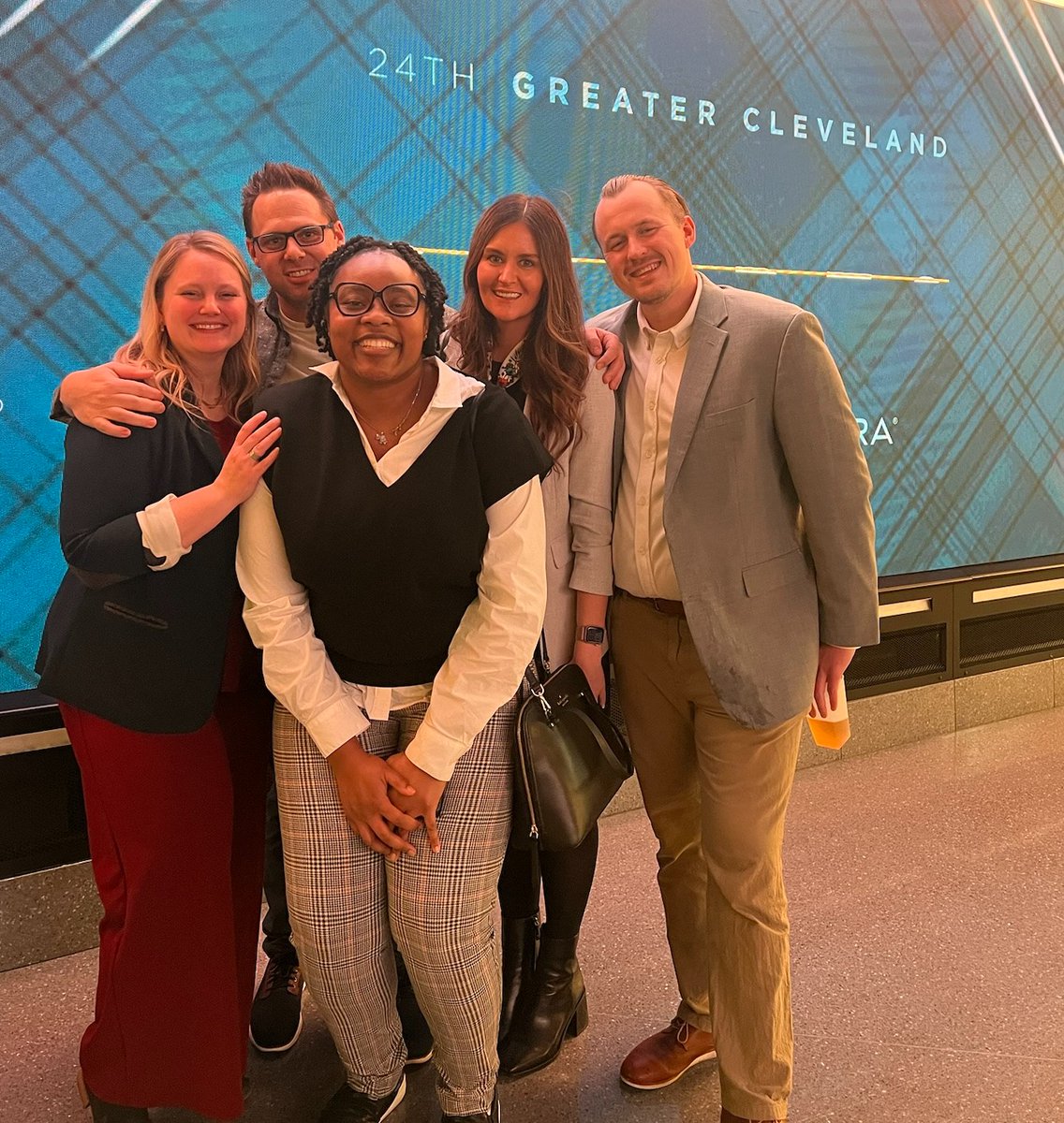 Members of our team attended the Greater Cleveland Sports Commission Awards last week. They had a great time networking and celebrating Cleveland athletes, as well as applauding the $917M worth of economic activity that GCSC has brought to Northeast Ohio since 2000.