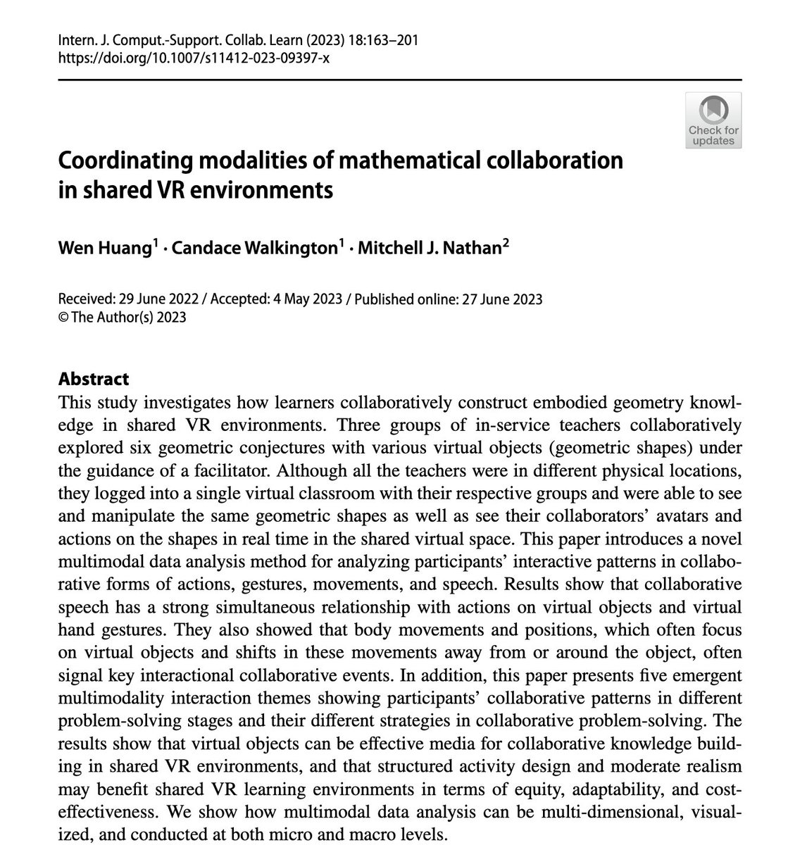 VNoteBrandon's tweet image. More great research using V-Note Video Analysis Software!