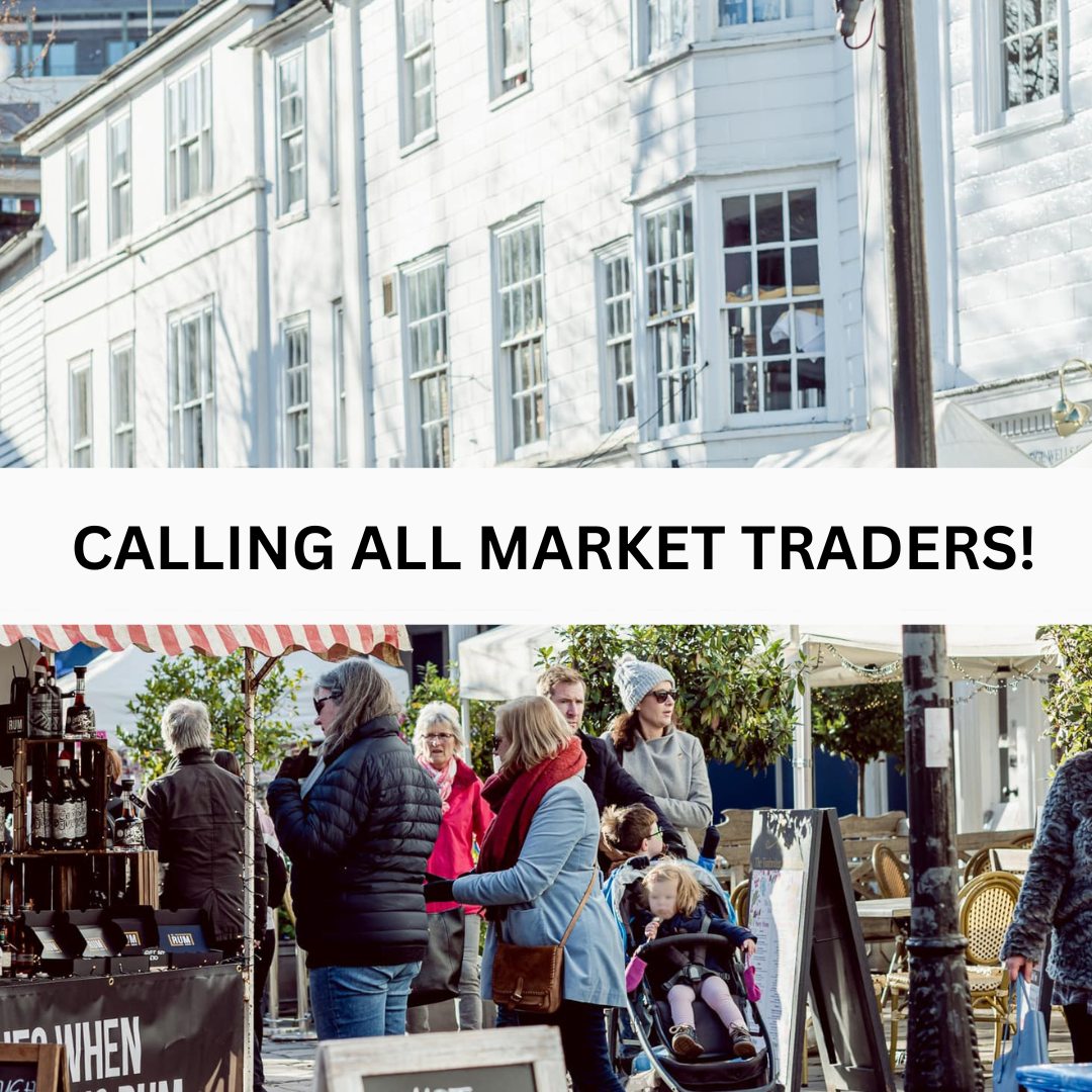 ATTENTION SMALL BUSINESSES & TRADERS! From 17 February we'll be welcoming our weekend markets back to #ThePantiles. Stalls feature homeware, fashion, food & more. We're looking for MORE stallholders to add to our markets! 😃 Visit pantilesevents.com for info. #TunbridgeWells