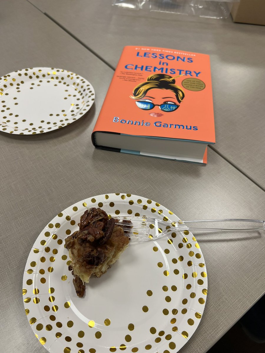 My first book club meeting of “Princeton women in Chemical and Biological Engineering.” We discussed “Lessons in Chemistry” by Bonnie Garmus. It was awesome! #womeninchemistry #princeton #chemicalengineering