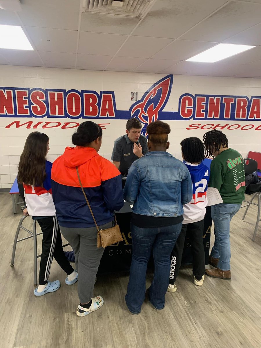 East Central Community College Enrollment (@go2ec) on Twitter photo We were so excited to be apart of <a href="/NeshobaCentral/">Neshoba Co. Schools</a> Middle School’s first annual Career Day! We had a great time meeting with the students, and we had some great conversations! It was a great day! Thank you to NCMS for inviting us!!
#gorockets
#gowarriors
#go2ec We were so excited to be apart of <a href="/NeshobaCentral/">Neshoba Co. Schools</a> Middle School’s first annual Career Day! We had a great time meeting with the students, and we had some great conversations! It was a great day! Thank you to NCMS for inviting us!!
#gorockets
#gowarriors
#go2ec