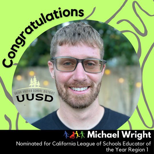 Congratulations 🎉 to #EPEW2024 committee member, Mike on being nominated 🤩 for CA League of Schools Educator of the Year in Region 1🏅We are so proud of you 👏🏻 Your students are so lucky 🍀 to have you & keep pushing our profession forward!🌟 #EPEWfamily #physed #pepd
