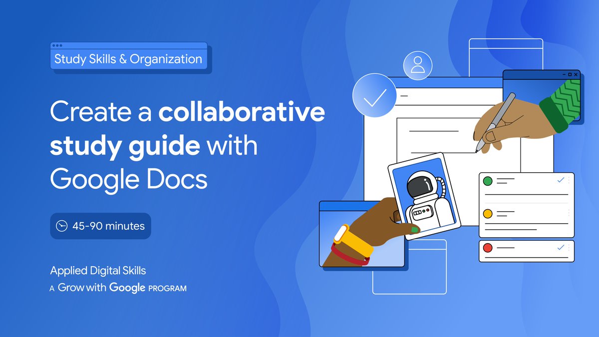 Ignite collaborative learning with this #AppliedDigitalSkills lesson! 📚✨ Dive into shared knowledge, enhance teamwork skills, and watch as your students co-create a roadmap to success 🔍🤝: goo.gle/3vZGxbh #GrowWithGoogle