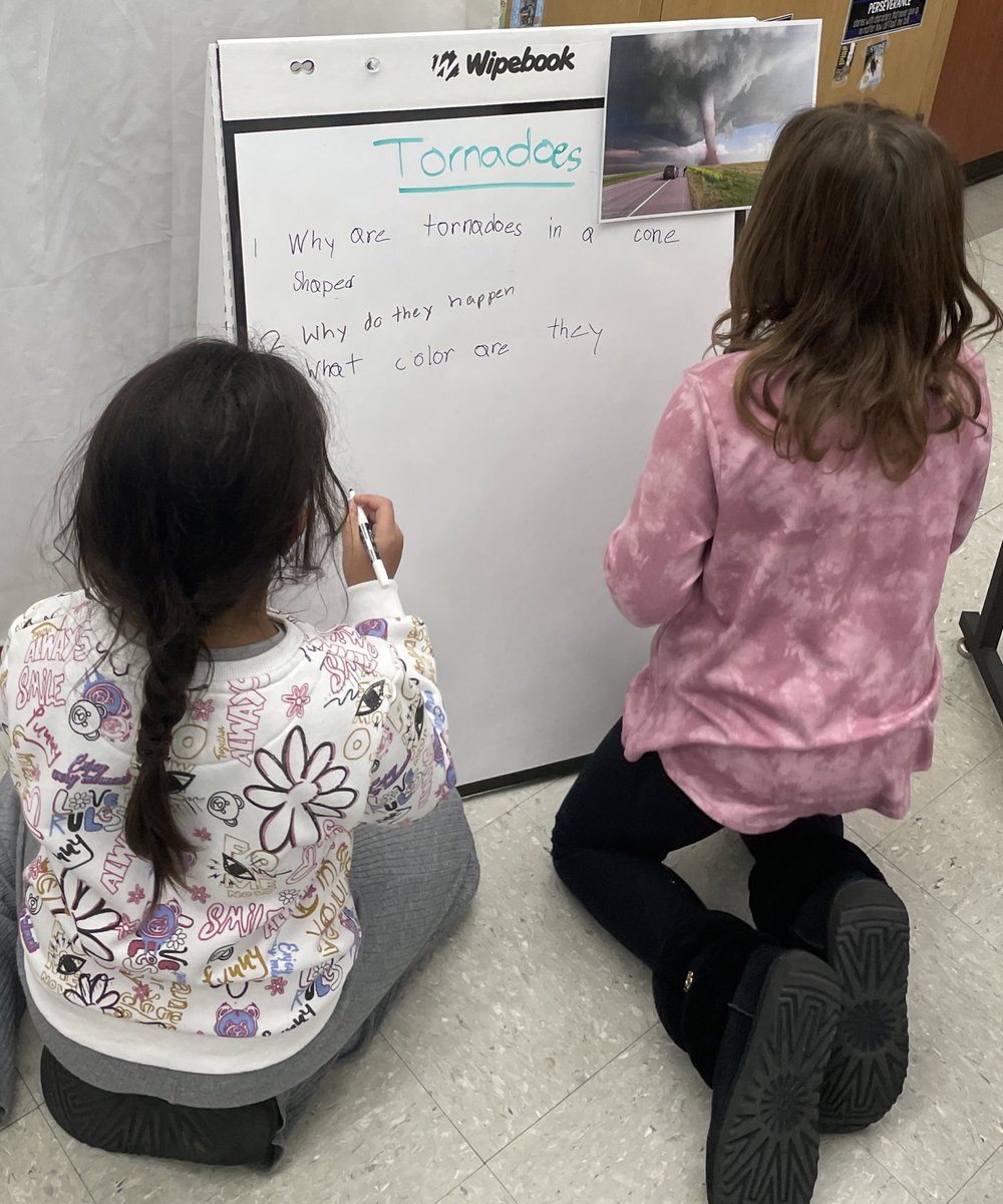 Scientists in grade 3 asking questions they need to answer about weather phenomena <a href="/HarrisonHawks90/">HarrisonHawks90</a> <a href="/LivSchools/">Livingston Schools</a>