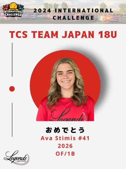 Ava Stimis 2026 (@avastimis) on Twitter photo Airfare and hotel reservations are booked! Will be in the Denver area June 26th through July 8th for the <a href="/triplecrownspts/">Triple Crown Sports</a> International Challenge followed by the Sparkler with my <a href="/LegendsNatl2026/">Legends National 2026</a> team. Thankful that my mom and dad are allowing me to take such a long trip! Airfare and hotel reservations are booked! Will be in the Denver area June 26th through July 8th for the <a href="/triplecrownspts/">Triple Crown Sports</a> International Challenge followed by the Sparkler with my <a href="/LegendsNatl2026/">Legends National 2026</a> team. Thankful that my mom and dad are allowing me to take such a long trip!