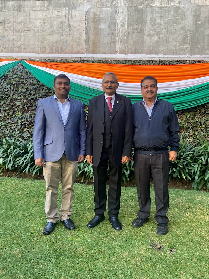 Congratulations to Ravi Singh for the well deserved #PadmaAwards2024, one of the highest civilian award from India. Your commitment to wheat science &amp; excellence serves as an inspiration to us! <a href="/CIMMYT/">CIMMYT</a> Happy to participate in the republic day felicitation ceremony <a href="/IndEmbMexico/">India in México</a>