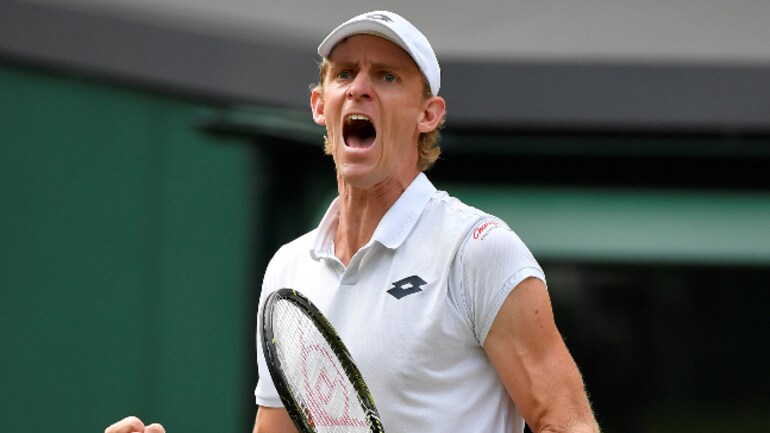 In search of the GOAT In Tennis. Now playing Kevin Anderson @KAndersonATP. The right-hander (two-handed backhand) likes hitting down balls with his full weight and putting flat strength on his groundstrokes. His weakest arm is the backhand.
#KevinAnderson #tennis #theyallcame