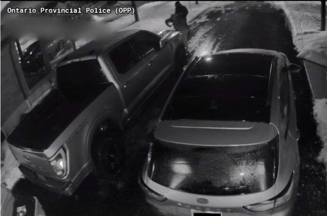 OPP_WR's tweet image. ALERT: With 4 vehicles reported stolen in @NorthPerth1  in 3 days, #PerthOPP wants the public to know that thieves are targeting high end model vehicles (pick-up trucks). If possible, park in a garage. Report suspicious activity right away if you see something. 1-888-310-1122^jj