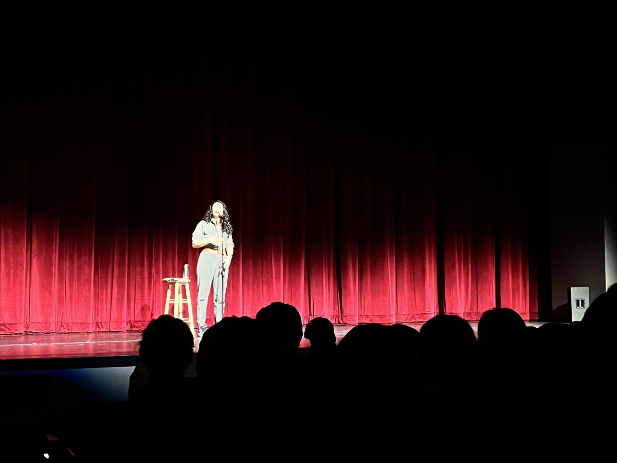 Spoken Word Poet Sarah Kay performs for 500 IB students from across the State at Upper Arlington HS.