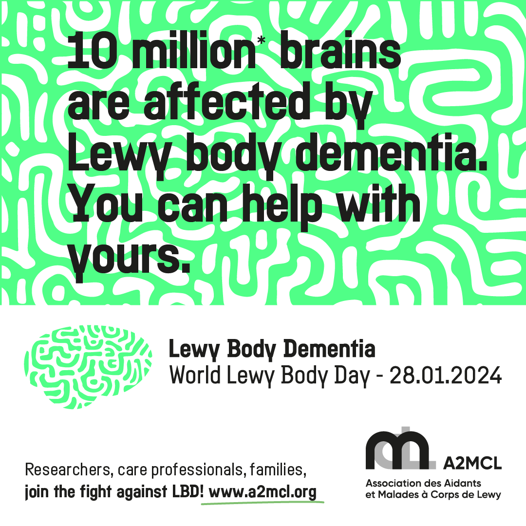 J-1. Participez sur bit.ly/JournéeMondial…

#WLBD #LewyBodyDementia #LBD
@lbsorg
@lewybodyint
@a2mcl
@LewyBodyIRL
@lewybodyny
@LBDAssoc
@LewyBodyArg