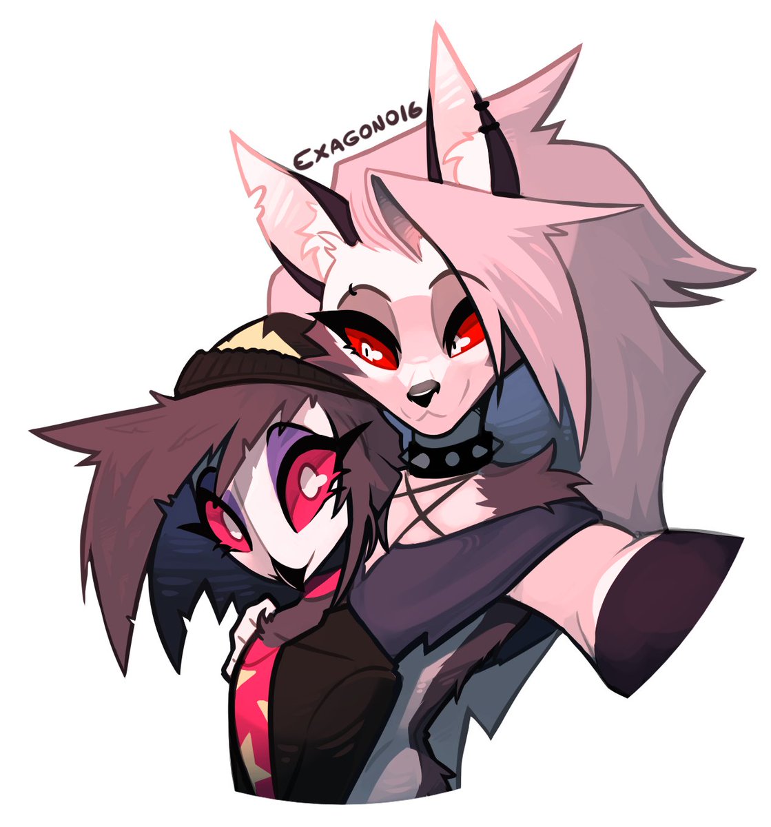 Gente, finalmente lo entendí, realmente no tengo enemigos, lo que realmente importa son los patrones que hice en el camino, en lugar de dibujar por enojo y resentimiento dejaré que mi lápiz se deje guiar por el amor. (amor heterosexual)
 #HelluvaBoss #HelluvaBossOctavia #Octavia