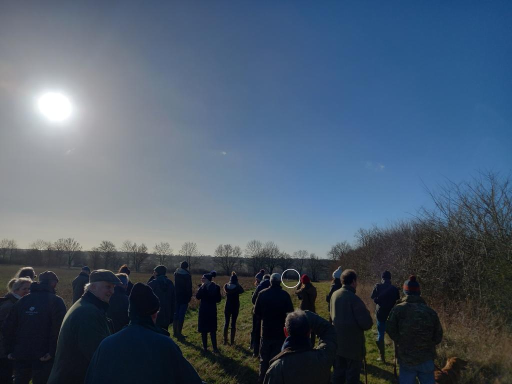 Operation Turtle Dove (@saveturtledoves) on Twitter photo Amazing farmland bird <a href="/NEfarmcluster/">northessexfarmcluster</a> walk today. Great to be able to promote <a href="/GWCT/">Game&WildConTrust</a> #BigFarmlandBirdCount and offer help with surveys thanks to <a href="/EBwSTweets/">Essex Birdwatching Society</a> volunteers.
Got very close to the Great White Egret (circled) busy hunting voles in the 🍀 ley. Amazing farmland bird <a href="/NEfarmcluster/">northessexfarmcluster</a> walk today. Great to be able to promote <a href="/GWCT/">Game&WildConTrust</a> #BigFarmlandBirdCount and offer help with surveys thanks to <a href="/EBwSTweets/">Essex Birdwatching Society</a> volunteers.
Got very close to the Great White Egret (circled) busy hunting voles in the 🍀 ley.