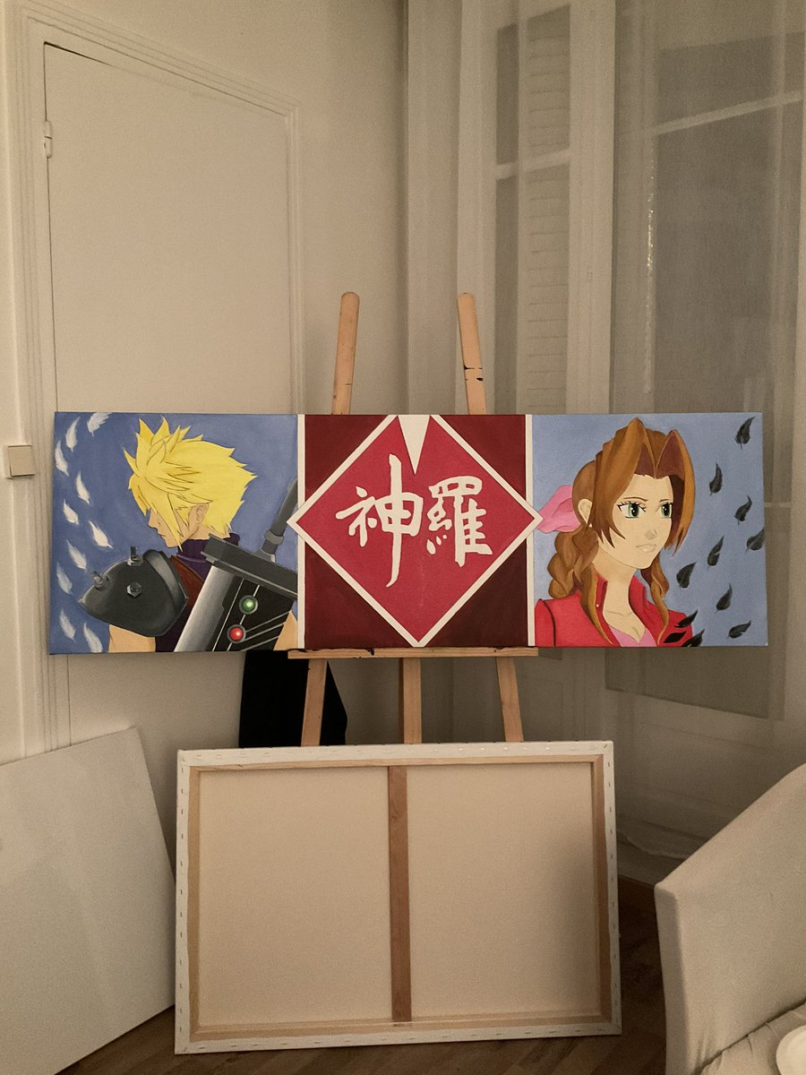 ViewtifulMAD's tweet photo. #peinture #FF7Remake finito https://t.co/gdZlqjlxwS