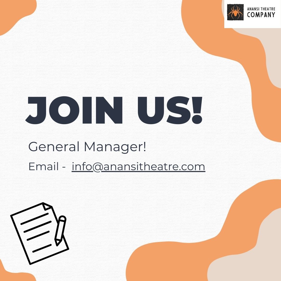 🌟 We're hiring a General Manager! 🌟 Love operations, fundraising &amp; financial management? We value diversity - bring your unique skills to our team!

📅 Apply by 7 March, 6pm 
👉 Send CV &amp; cover letter to info@anansitheatre.com.

More info here - anansitheatre.com/opportunities
#artsjob