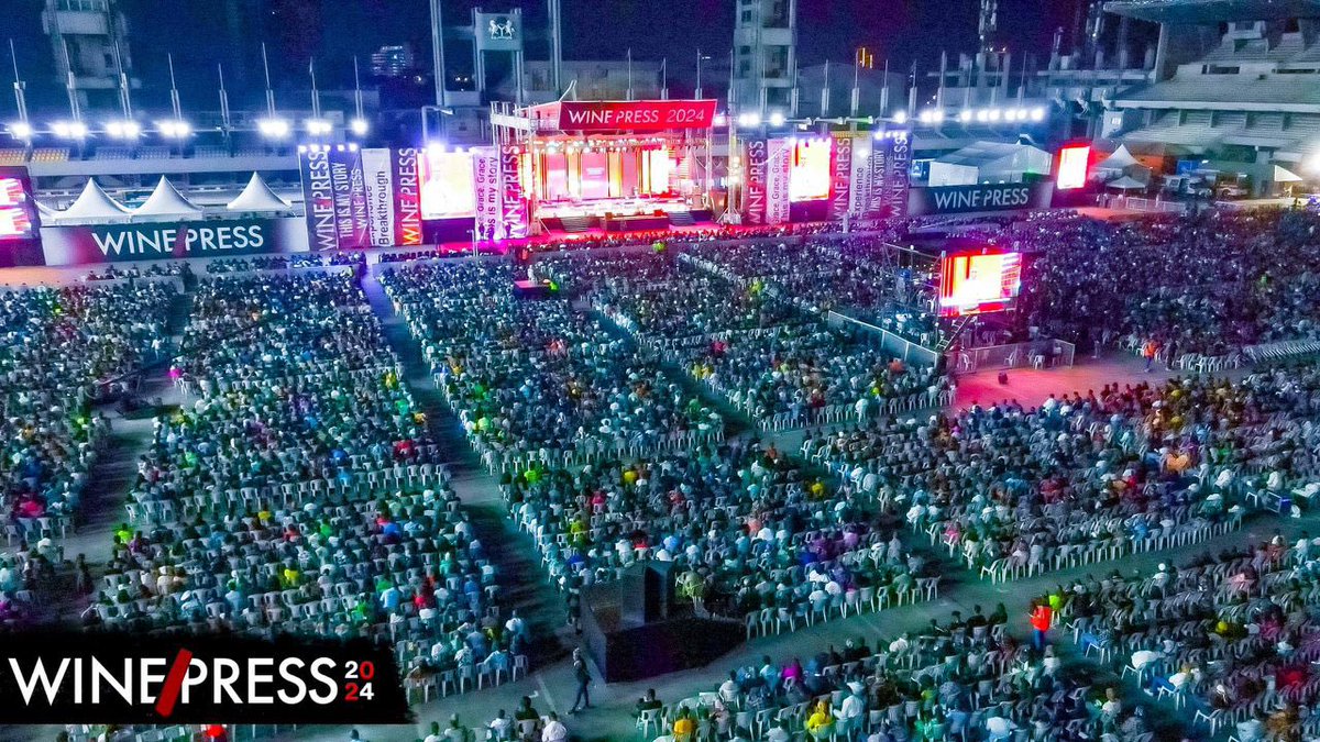 pastorbolaji's tweet photo. This generation loves God so much!!! My God! 

Day 3 of #Winepress2024 has started, you can join us online or make your way to TBS. https://t.co/Zo5zdEvuQk