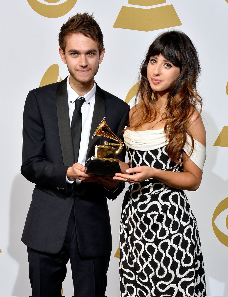 10 years ago today <a href="/iamfoxes/">Foxes</a> and <a href="/Zedd/">Zedd</a> won a Grammy for Best Dance Recording for their song Clarity.