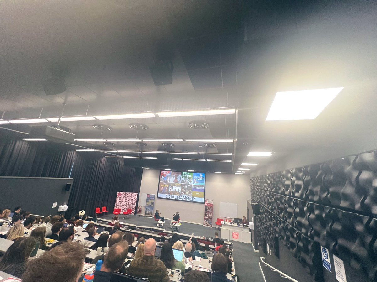 MetBroadcast's tweet photo. Brilliant day at the @podconcymru

Fantastic range of speakers.

Great to see our friends from @bengomedia &amp; @_crowdnetwork on stage, both ace companies we have worked with on different sports podcasts.

Loved the @GoalhangerPods talk. 

Diolch @CardiffJomec &amp; @salisaysthings 🙏🏽 https://t.co/Eu3LLve8Sk