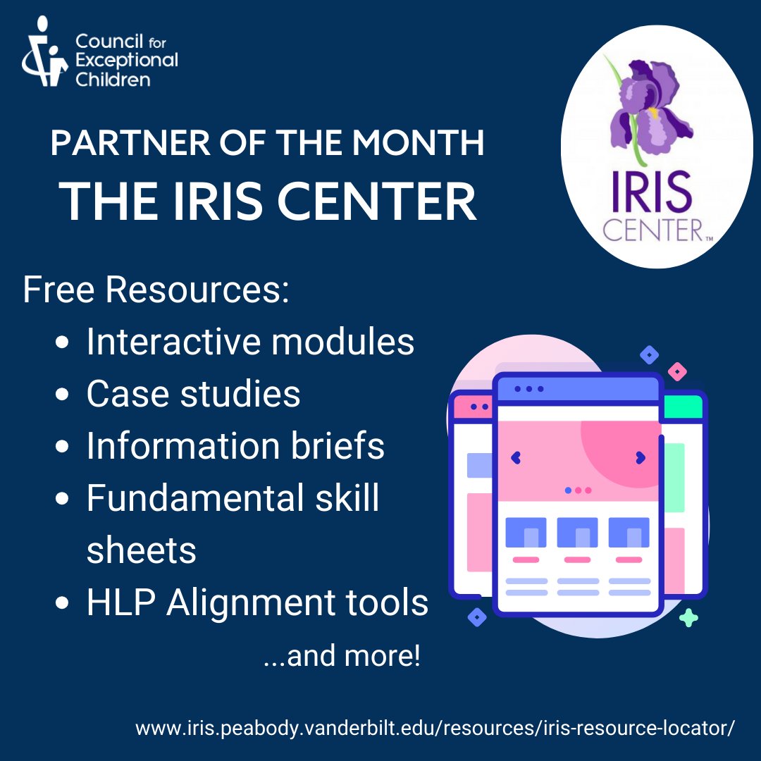 You may think you know IRIS, but have you checked out ALL of their free resources? Interactive modules, fundamental skill sheets, course, and PD activities, a high-leverage practices alignment tool, and so much more. #Sponsored

iris.peabody.vanderbilt.edu/resources/iris…