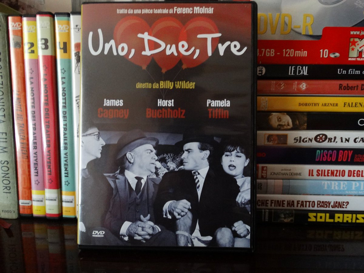 #Film #Filmdavedere #Cinema #StoriadelCinema #BillyWilder #Unoduetre #OneTwoThree #JamesCagney #HorstBuchholz #PamelaTiffin #DVDCollection #CinemaeCinematografi 
cinemaecinematografi.com/uno-due-tre-bl…