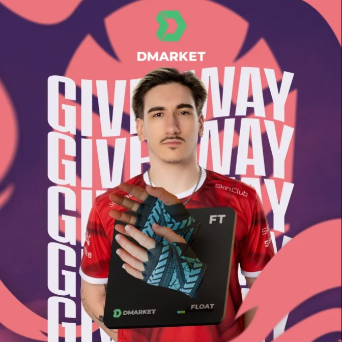 Juve_csgo's tweet photo. Let's celebrate the upcoming RMR with a Giveaway!

-Follow me!
-Follow @DMarket
-Retweet
-Sign up to https://t.co/y1lgkXqLw8
-Tag a friend that need a Skin

The Giveaway ends at 14.02.2024 https://t.co/1PRyojZkow