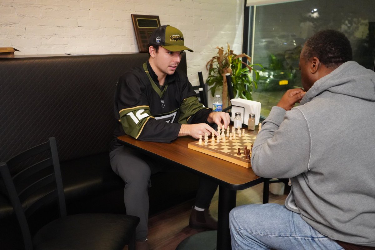 Last night, Thomas McConvey and Brad Gillies served dinner and spent time with veterans at Richards House.

Operated by <a href="/VOCROC/">Veterans Outreach Center</a>, Richards House provides residential services for veterans in need.