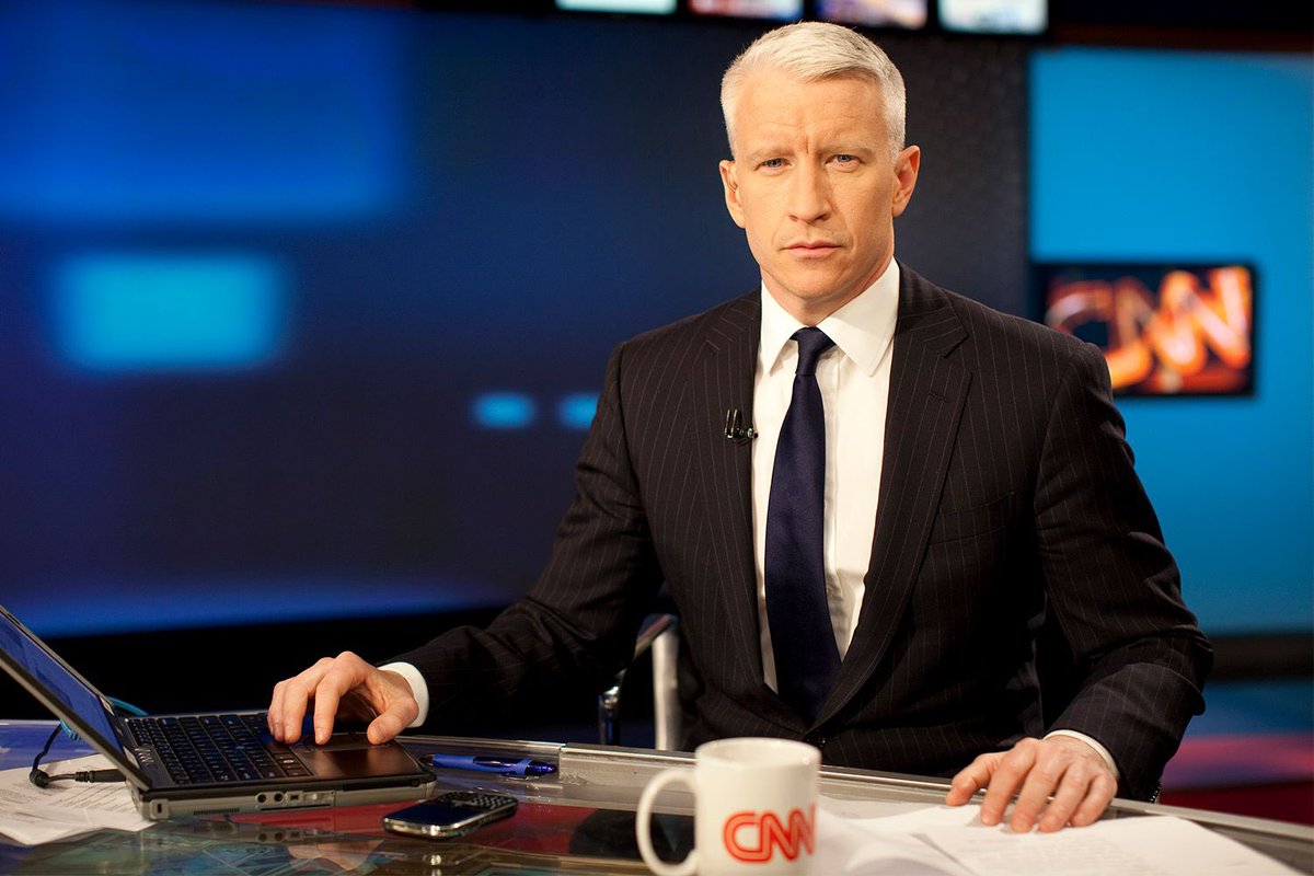 Leo_Corbucci's tweet image. Why do you like or don’t like: Anderson Cooper?! (There is not a negative or positive attitude. I am just curious).
