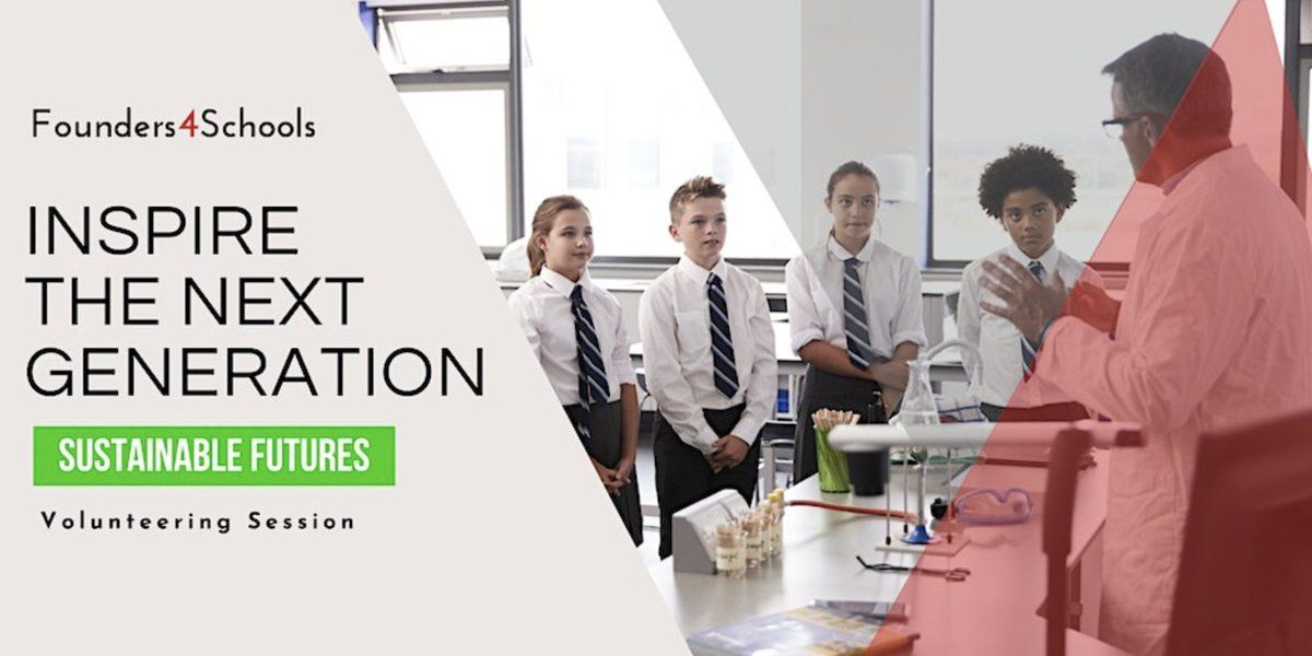 Calling all #Sustainability champions!  Inspire the next gen by volunteering with <a href="/Founders4School/">Founders4Schools</a> and share your wisdom with students! They need Role Models like you! Join our information session here to learn more:  buff.ly/42hnINa