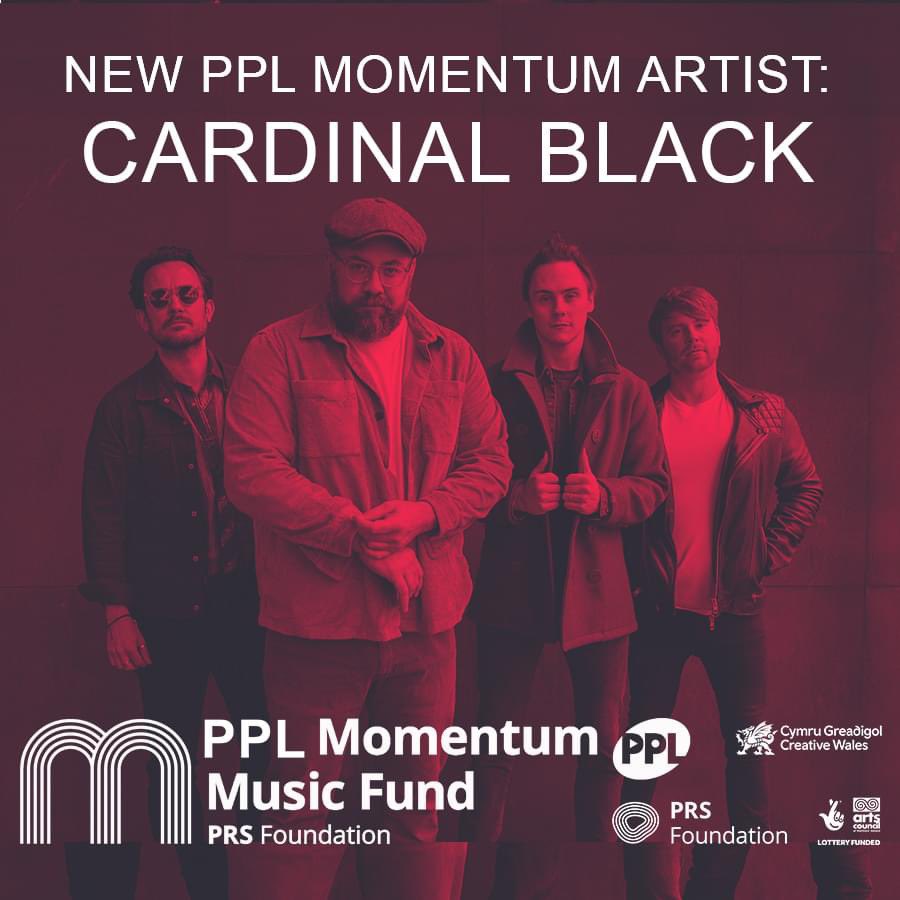We are over the moon to announce that we’ve been awarded the #PPLMomentum fund by the wonderful folks over at @PRSforMusic @PRSFoundation and @PPLUK. This means that we can make album #2 the best it possibly can be. A huge, huge thank you to everyone involved. 🖤