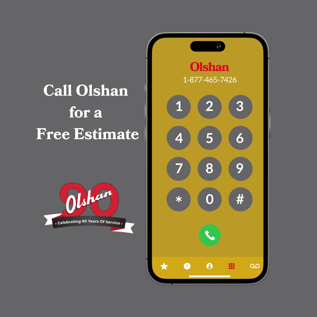 Start safeguarding your home today without any guesswork. Dial Olshan at 1-877-465-7426 for a complimentary estimate and celebrate 90 years of trusted service with us. Your foundation's future is just a call away. #FoundationCare #OlshanFoundation #WeHelpFamiliesLiveBetter