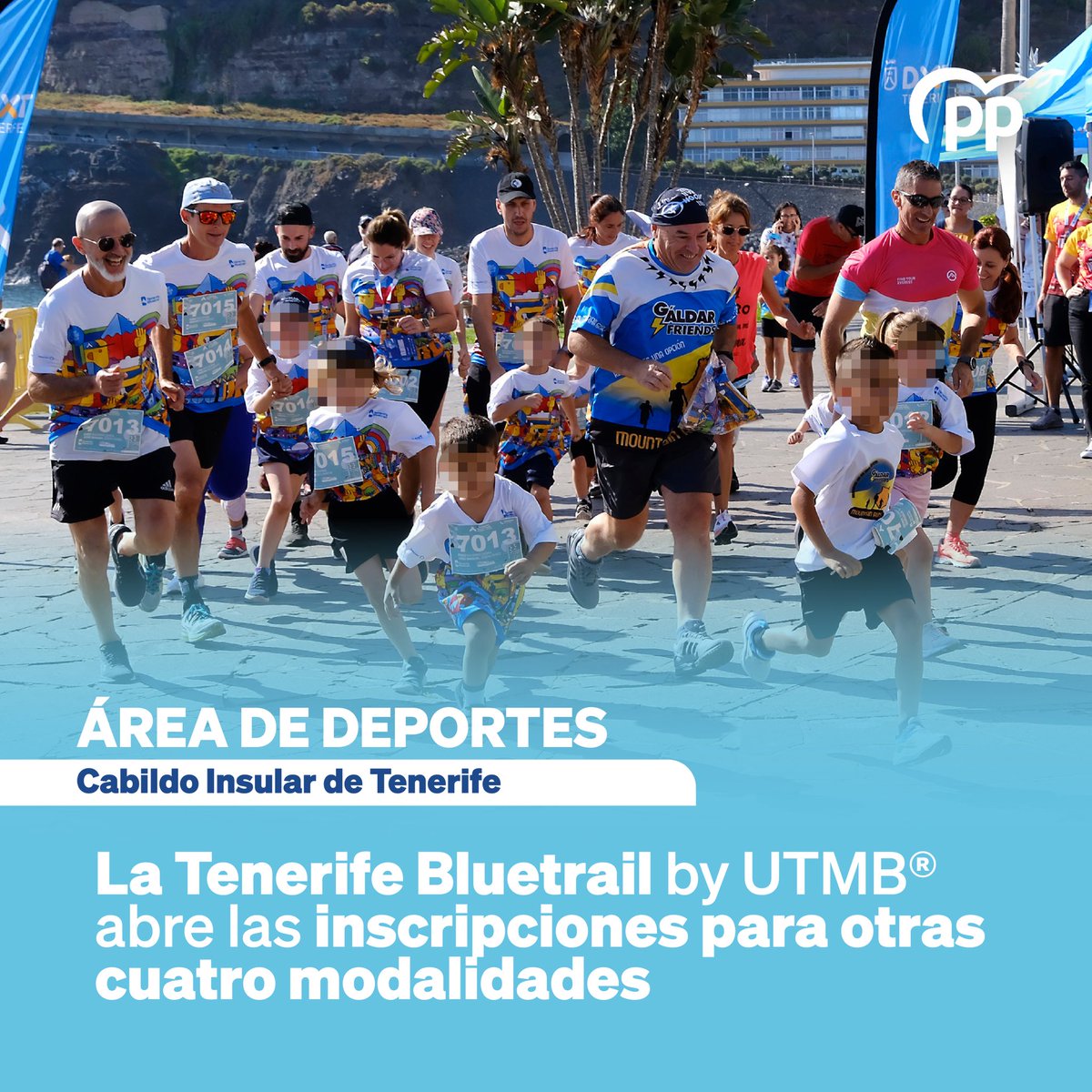 🏃‍♂️ La Tenerife Bluetrail by UTMB®️ anuncia la apertura de inscripciones el 29 de enero para cuatro emocionantes modalidades: Reto, Joëlettes, Family Race y Peque Race. 

🌍🏞️ La experiencia de la carrera ahora es accesible para todos

#TenerifeBluetrail #TrailRunning