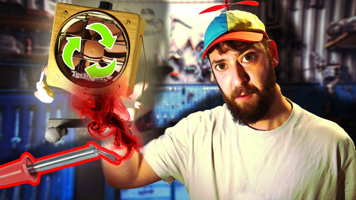 Nouvelle vidéo ! ⛈️
Comment ne pas mourir en faisant de la soudure ? 
En ayant un p'tit robot choupitou aspirateur à fumée toxique 🖤
youtu.be/20hJbjDOvSI?si…