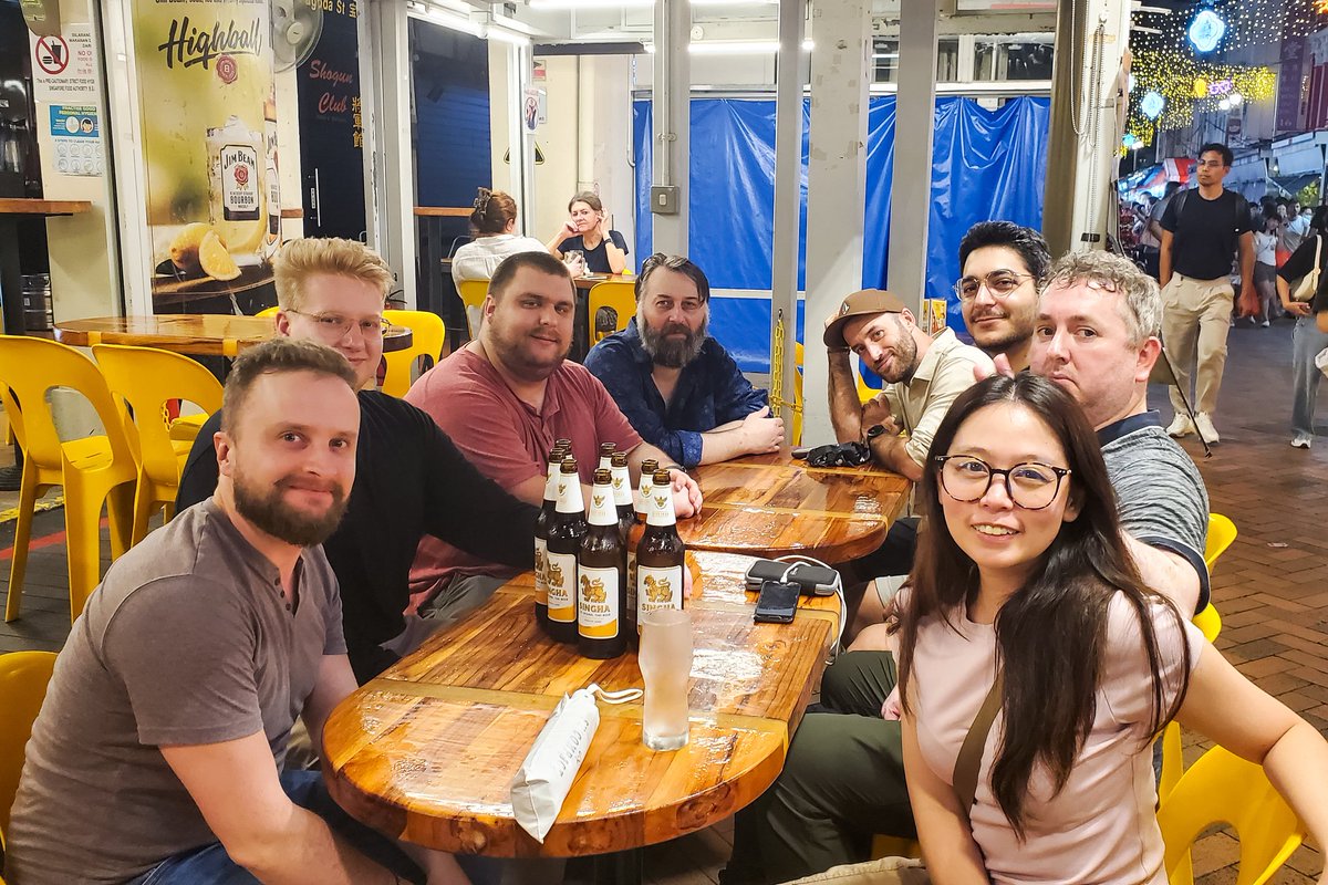 ttv_charlie's tweet image. Skull and Bones Workshop Day 2 ✅️ What a fun &amp;amp; productive couple of days with devs, artists, &amp;amp; writers! I was joined by my wonderful fellow Keepers of the Code who have poured their heart and soul in playtesting &amp;amp; community building for the game @Ubisoft @skullnbonesgame 🦛🦛🦛