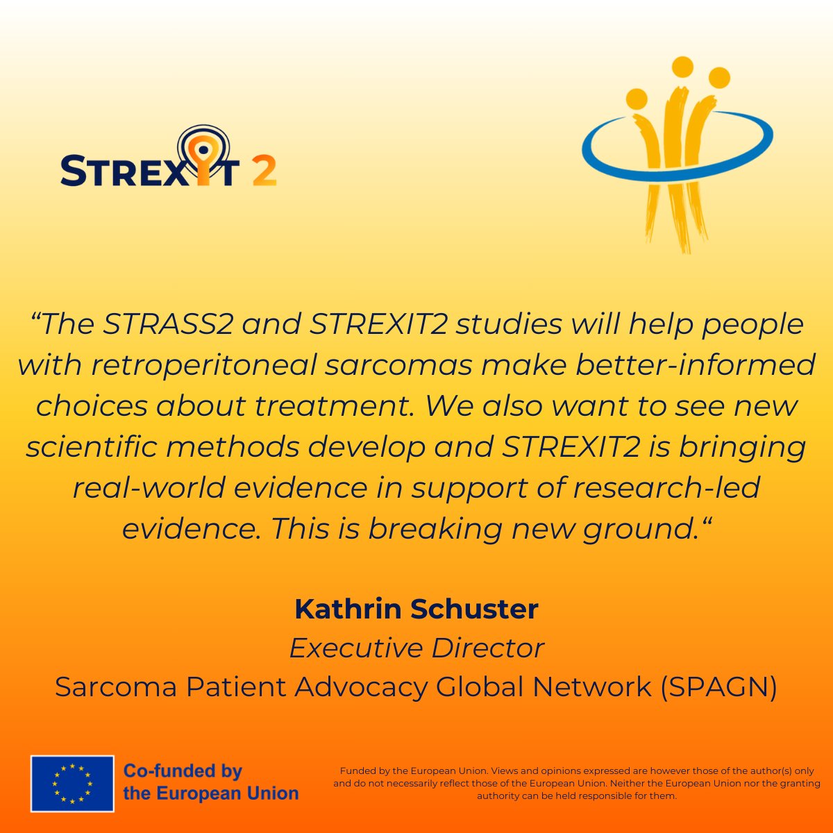 #STREXIT2_Horizon #HorizonEurope #EUCancerMission #SARCOMA #CancerResearch #ClinicalTrials #Cancer #RetroperitonealSarcoma #SoftTissueSarcoma @EU_Commission