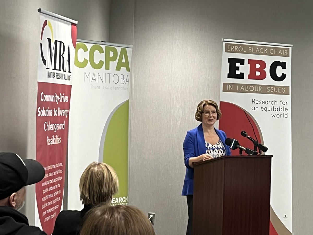 ginaMcKay204's tweet image. Manitobans want to see workers be treated w/ respect. Employers used replacement workers (scabs) in 4 out of the last 5 strikes in Manitoba - across all Unions. 
“Manitobans need the protection of MB labour laws so that workers have a fair chance to get ahead”