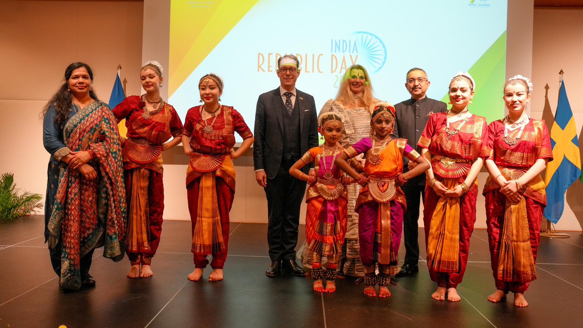 India in Sweden tweet media