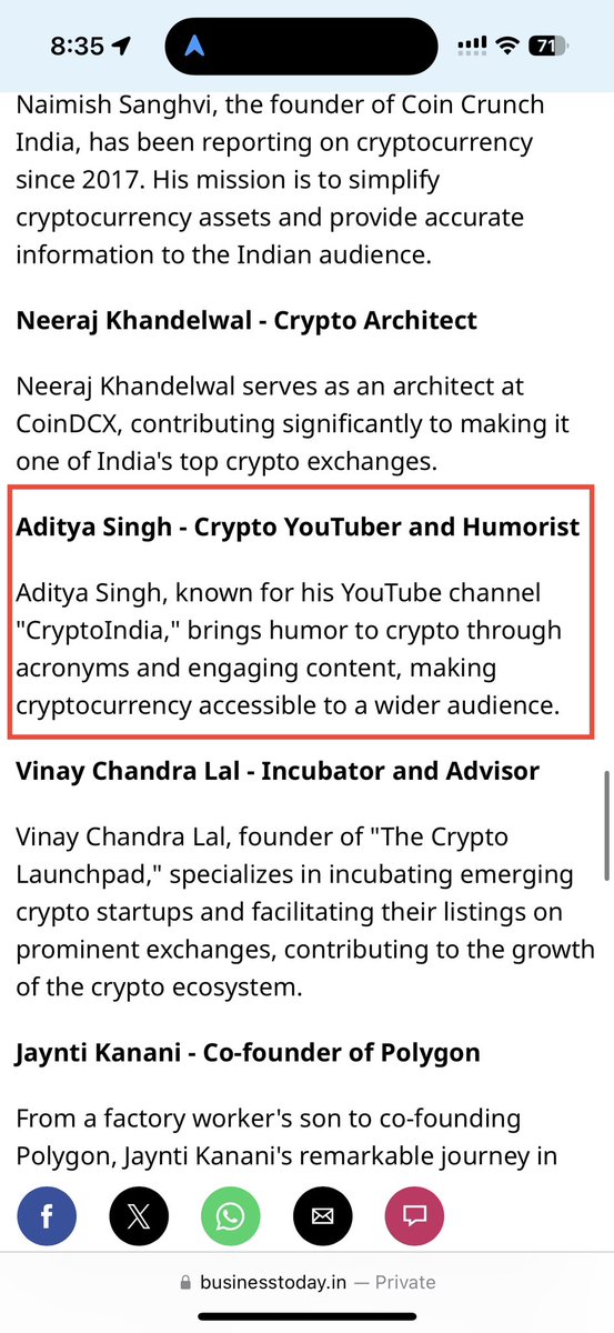 Aditya Singh tweet media