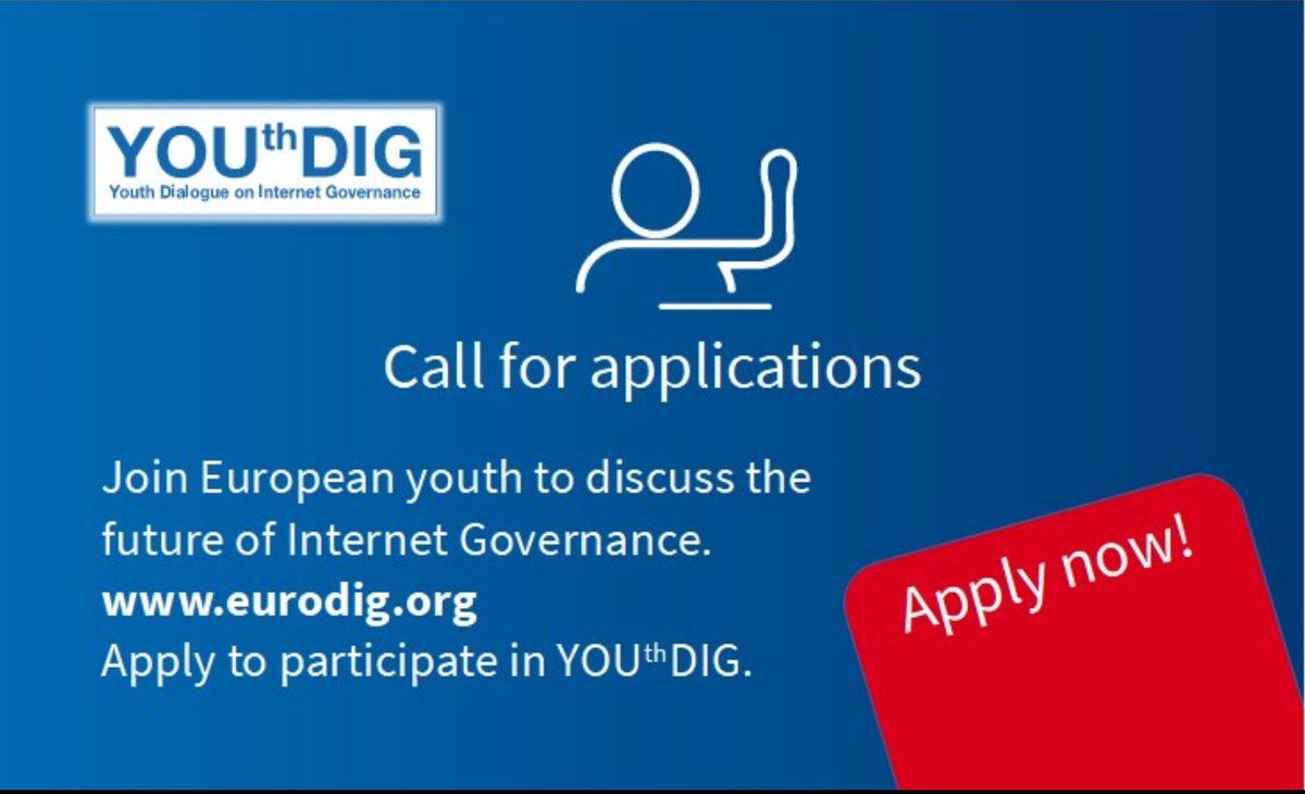🚀Unlock the world of Internet Governance with a FULLY-FUNDED journey to YOUthDIG 2024 and EuroDIG! 🎓

✨ Young minds aged 18-30 from Europe, this is your chance! 

Deadline: February 14, 2024, at 23:59 CET.

More info here: shorturl.at/cktzI

#FullyFundedConference