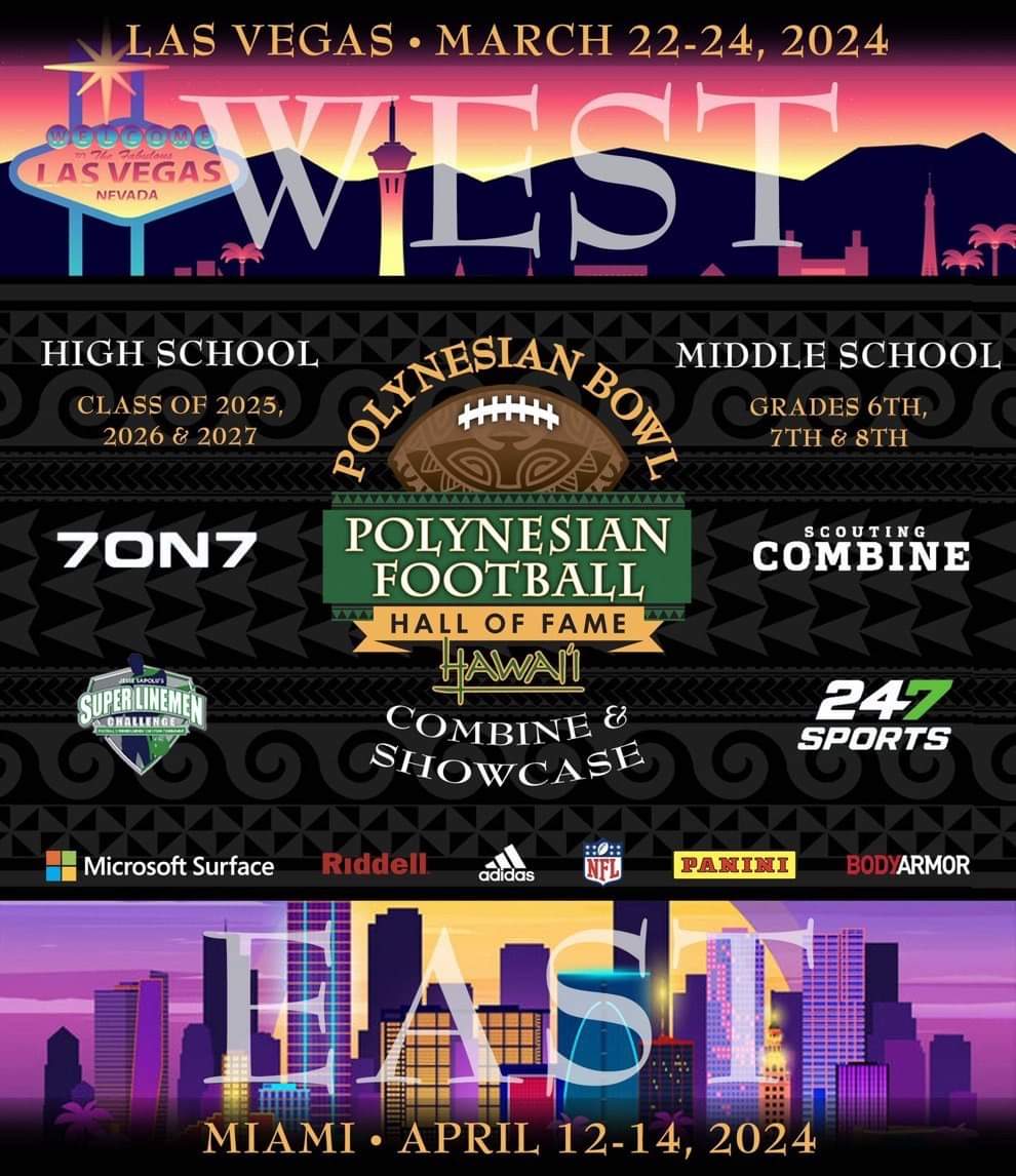 CoachTui's tweet image. Spots are going fast! Sign up at polynesianbowl.com/nationalcombine