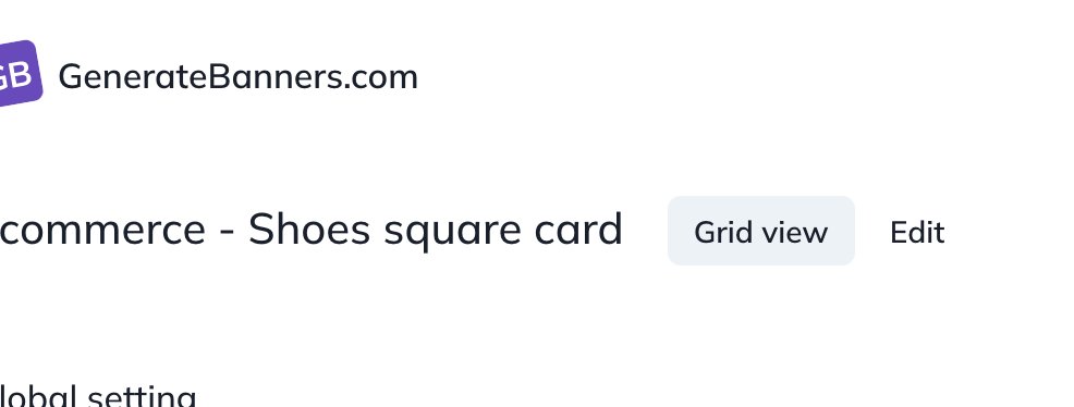 GenerateBanners tweet media